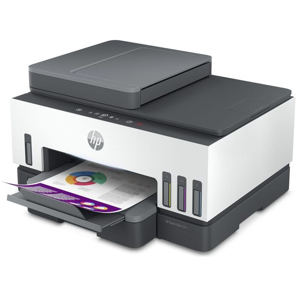 HP Smart Tank 7605 All-in-One Wireless Inkjet Printer - 3