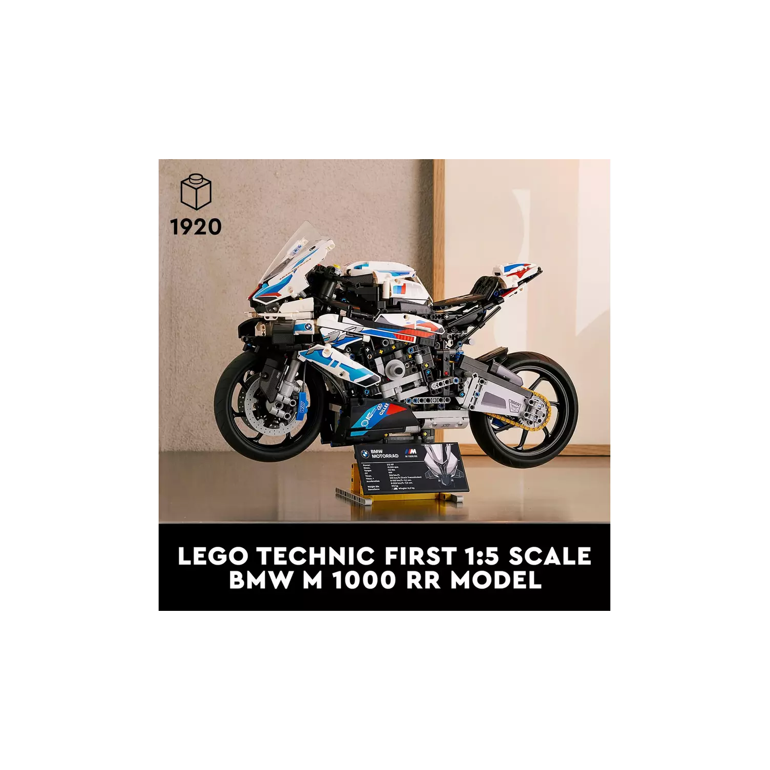 LEGO Technic BMW M 1000 RR Motorbike Model Kit 42130 - 3
