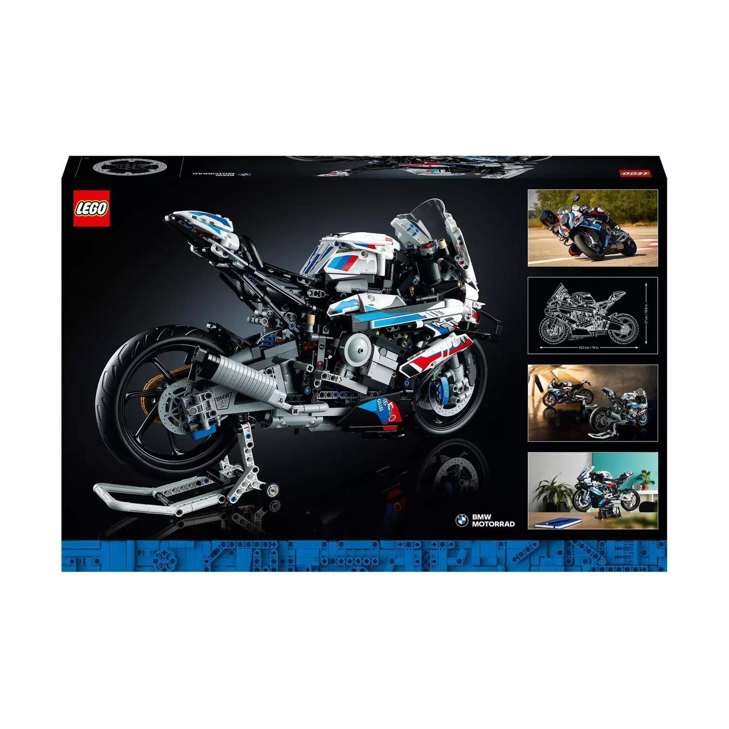 LEGO Technic BMW M 1000 RR Motorbike Model Kit 42130 - 1