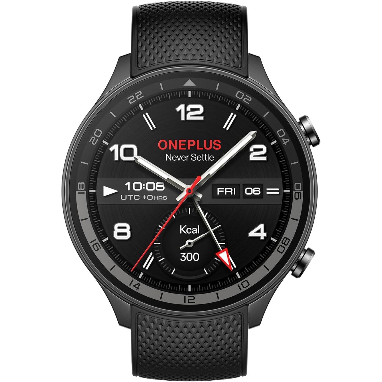 OnePlus Watch 2R Smartwatch - Gunmetal Grey - 1