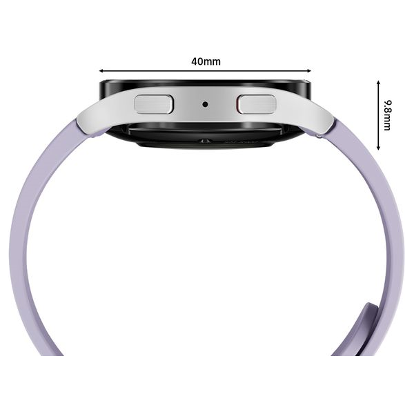 SAMSUNG Galaxy Watch5 BT with Bixby & Google Assistant - Purple, 40mm - 2