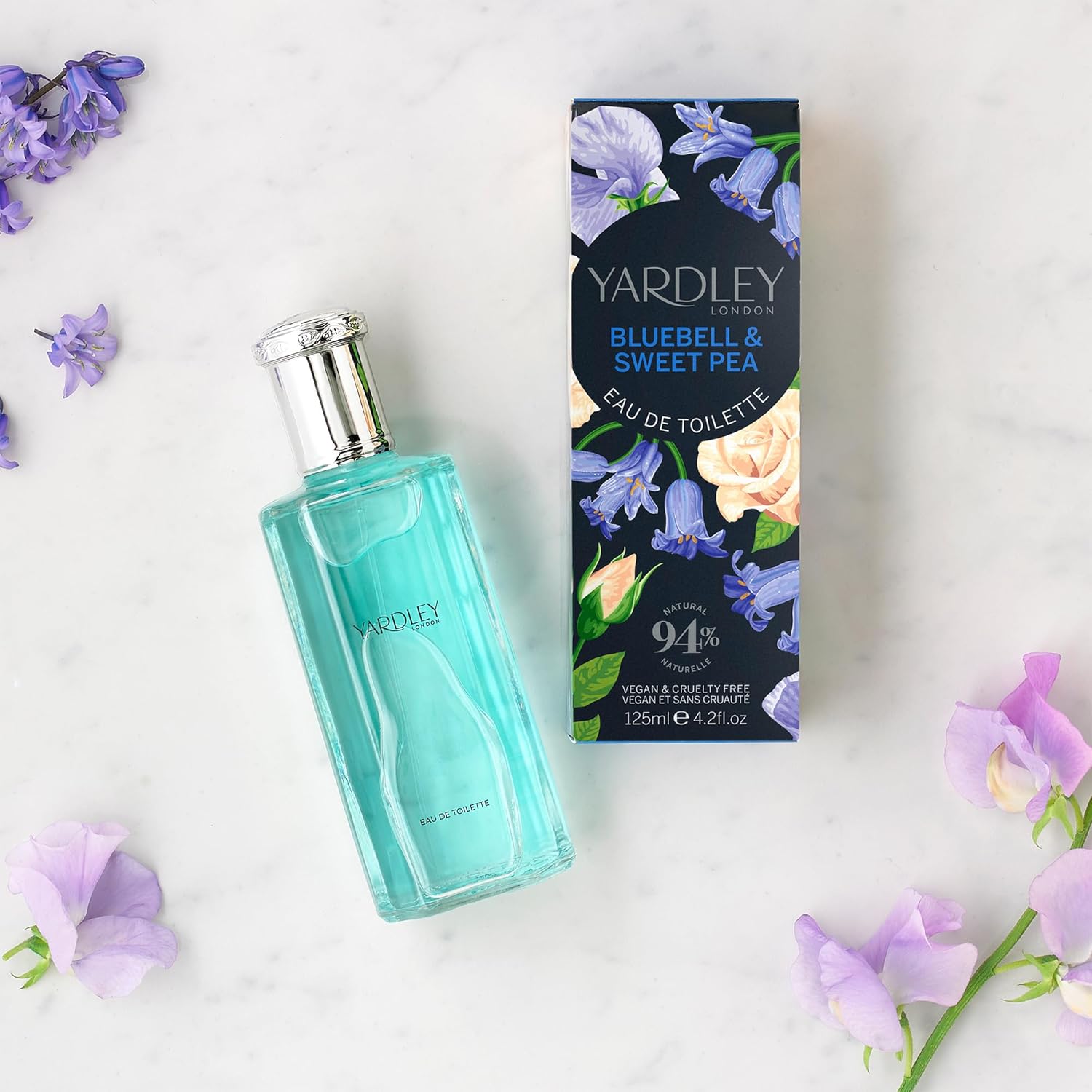Yardley London Bluebell and Sweet pea Eau de Toilette 125ml - 3