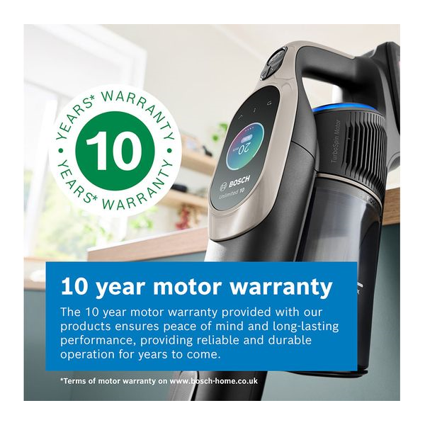BOSCH Unlimited 10 BBS1041GGB Cordless Vacuum Cleaner - Greige - 5