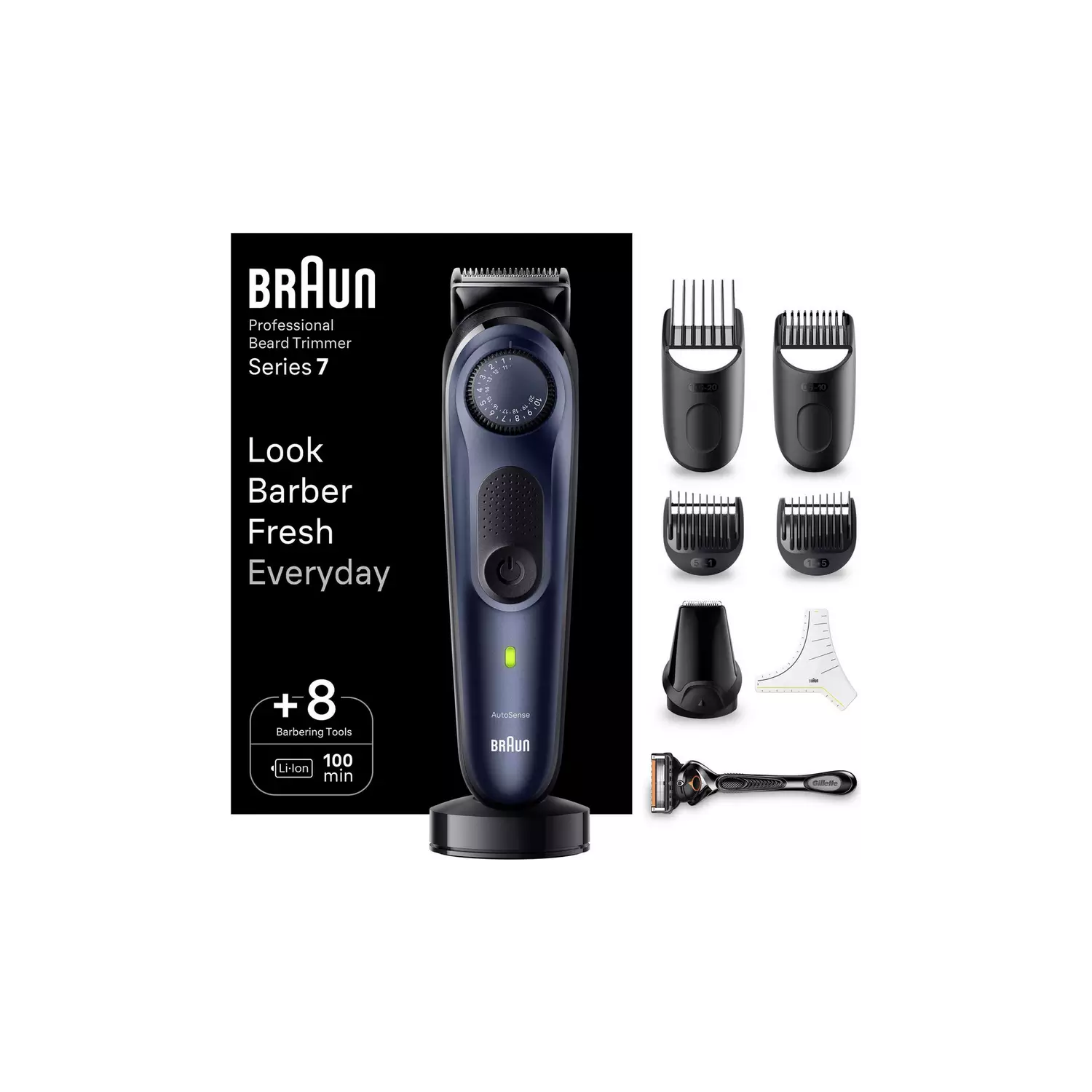 Braun Pro Series 7 Beard and Stubble Trimmer BT7421 - 1