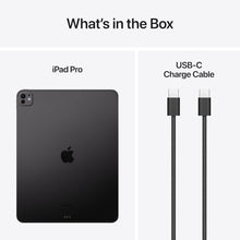 Apple iPad Pro 13-inch (M4): Ultra Retina XDR display, 512GB, Landscape 12MP Front Camera/12MP Back Camera, Wi-Fi 6E + 5G Cellular with eSIM, All-Day Battery Life, Standard glass - Space Black - 5