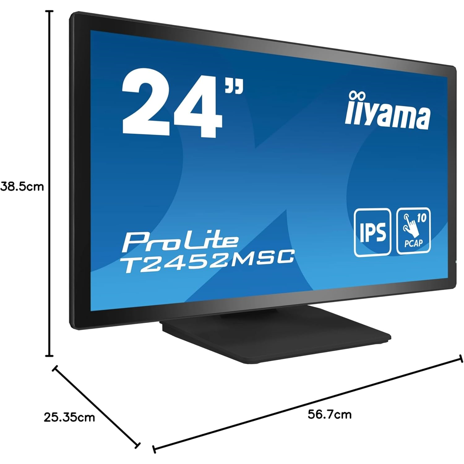 Iiyama TFT T2452MSC 60.5cm IPS TOUCH 24'' - 4