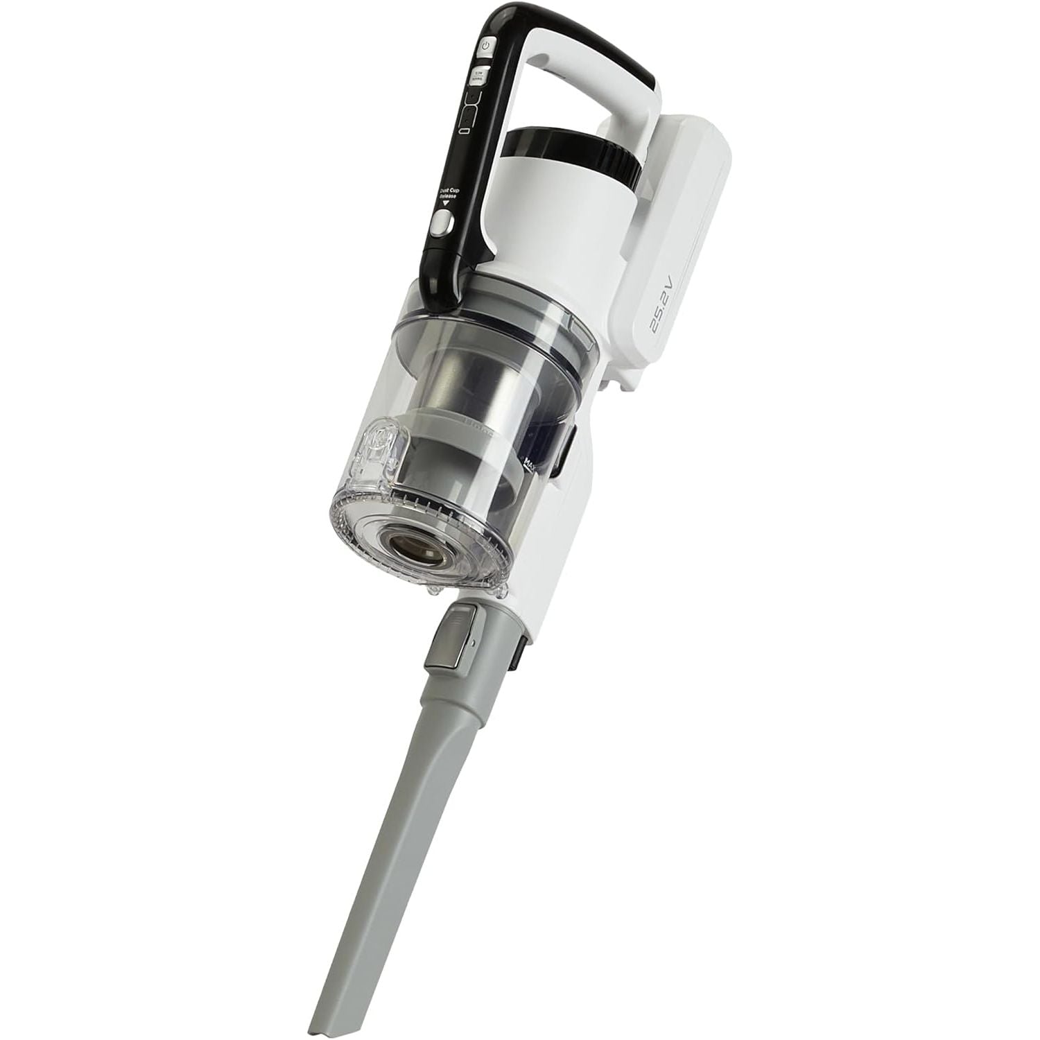 Amazon Basics 2 in 1 Cordless Vacuum Cleaner with DC Motor 150W 0.7L White and Black - 3