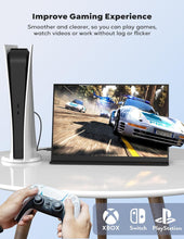 HONGO Portable Monitor 2.5K 18" 2560x1600P Laptop Monitor Screen IPS Extender Monitor with Speakers & HDMI/USB Type C Port Second Screen for Laptop - M180Q02D - 4