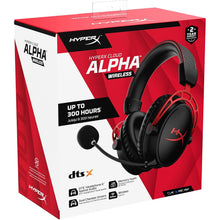 HyperX Cloud Alpha Wireless - Gaming Headset for PC, 300-hour battery life, DTS Headphone:X Spatial Audio, Memory foam, Dual Chamber Drivers, Noise-cancelling mic, Durable aluminium frame - 3