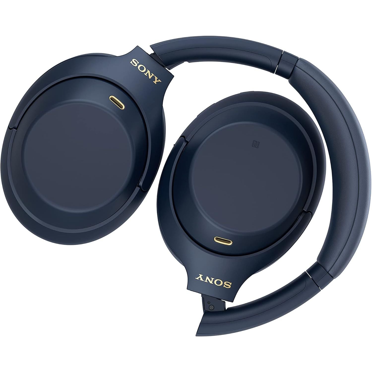 Sony WH-1000XM4 Noise Cancelling Wireless Headphones - 30 hours battery life - Over Ear style - Optimised for Alexa and Google Assistant - with built-in mic for phone calls - Midnight Blue - 6
