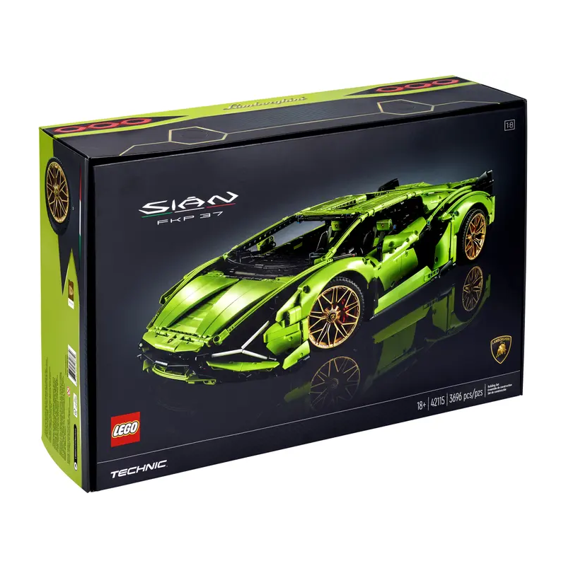 LEGO Technic 42115 Lamborghini Sián FKP 37 Car Model for Adults - 3