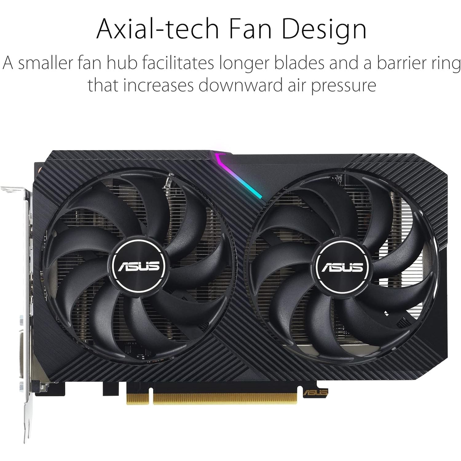 Asus Geforce RTX 3050 Dual OC edition 8GB GDDR6 - 2