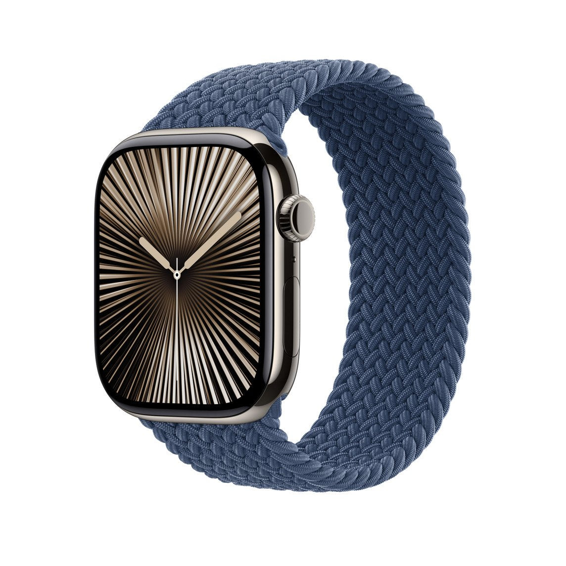 Braided Solo Loop STRAP ONLY, Slate Blue, 45mm Size 4 - 1