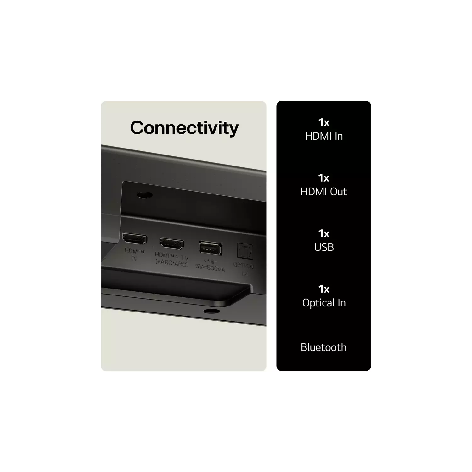 LG US70TR 5.1.1Ch Bluetooth Soundbar withWi reless Sub - 6
