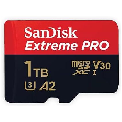 SanDisk Extreme Pro 1TB microSDXC Card UHS-I U3 A2 V30 - 1