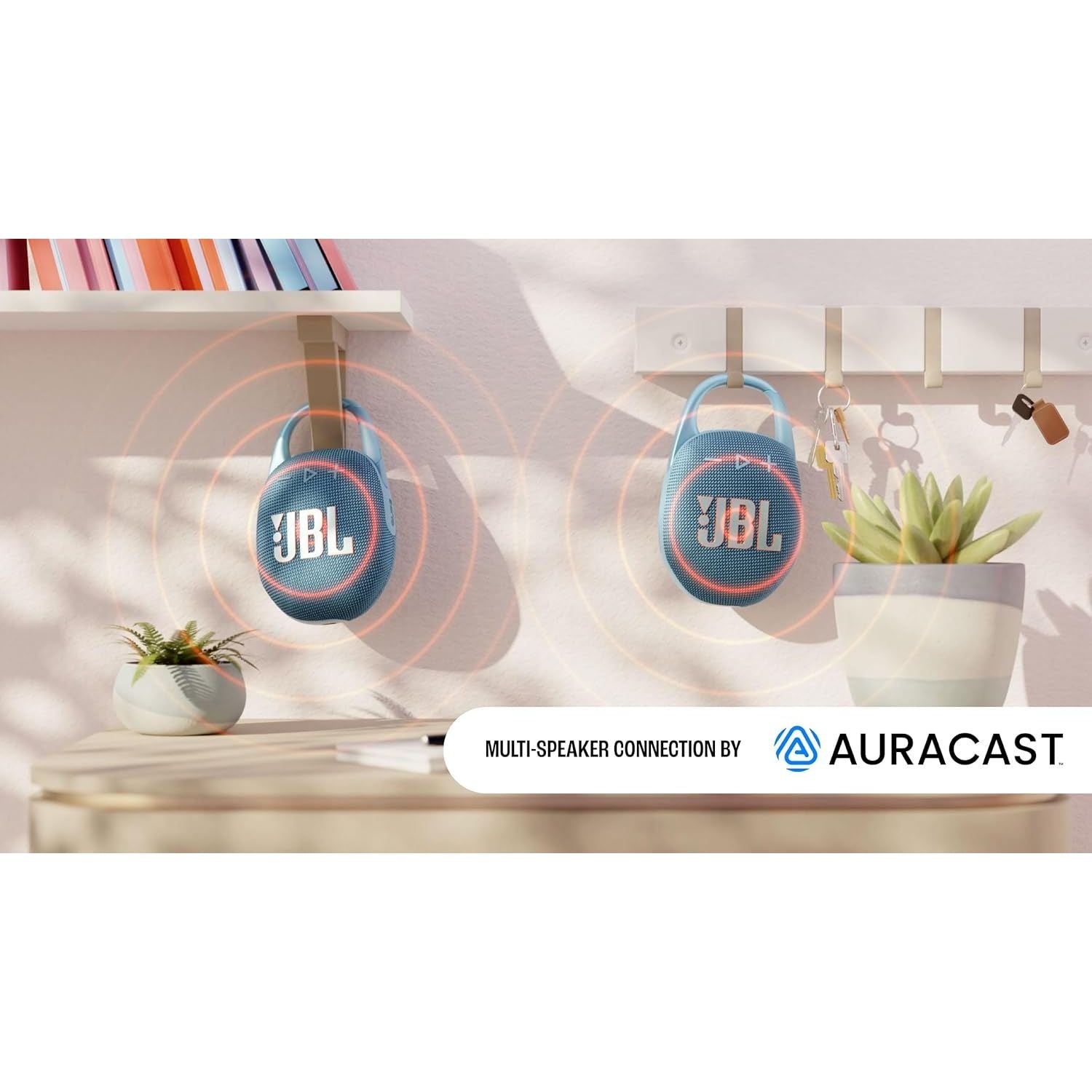 JBL Clip 5 Ultra-Portable Bluetooth Speaker with Integrated Carabiner, Big JBL Pro Sound, PlaytimeBoost, Waterproof Design and 12-Hour Playtime, Pink - 4