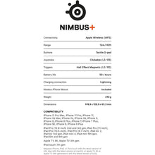 SteelSeries Nimbus+ Wireless Gaming Controller for iPhone - 7