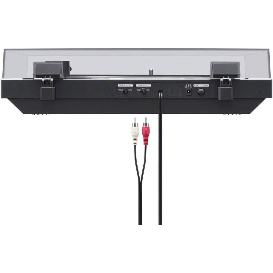 Sony PS-LX310BT Bluetooth Turntable with built-in Phono Pre-Amp, 2 speeds and 3 gain modes, Black - 10