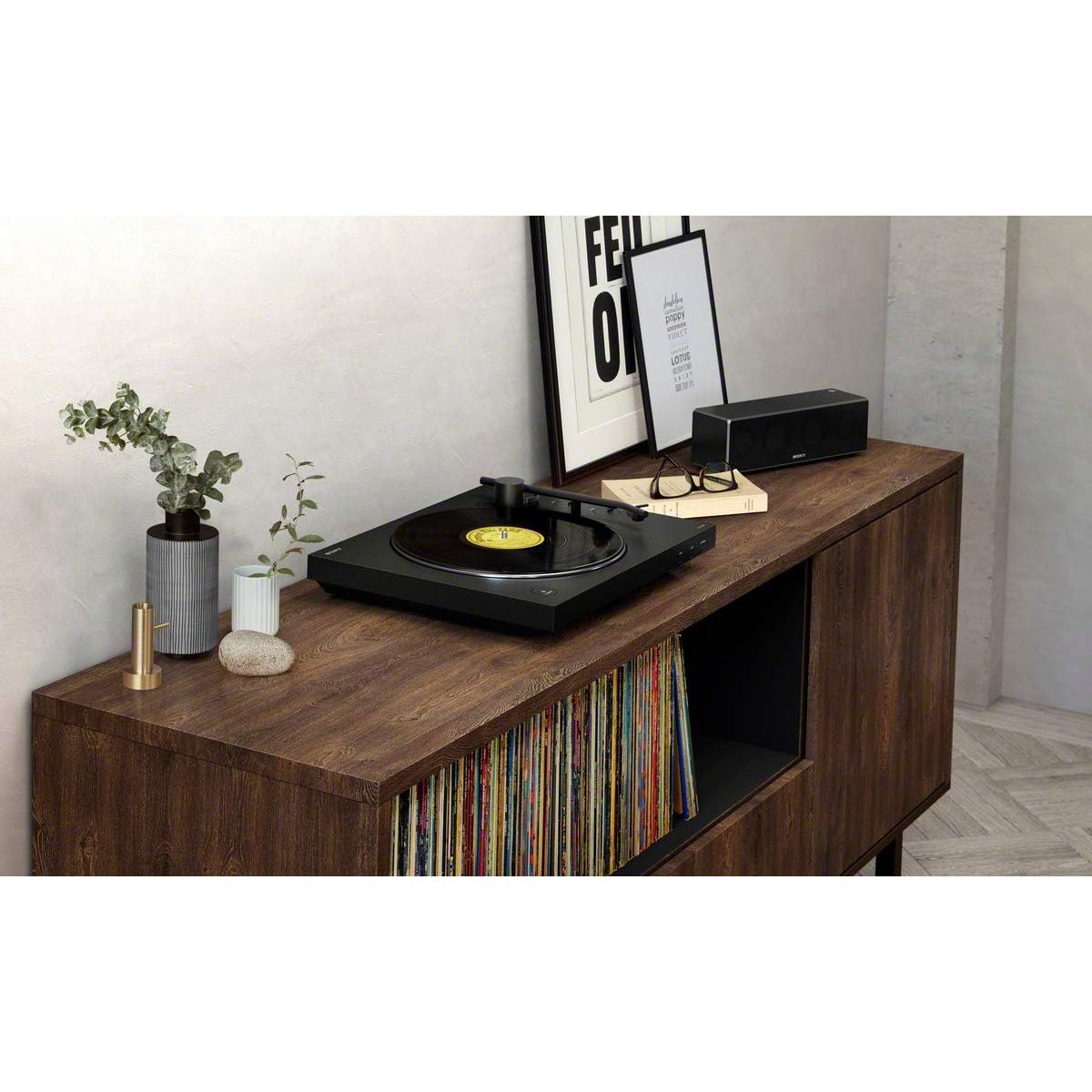 Sony PS-LX310BT Bluetooth Turntable with built-in Phono Pre-Amp, 2 speeds and 3 gain modes, Black - 5