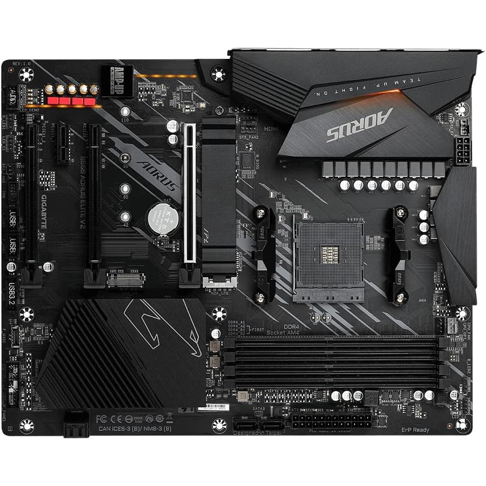 Gigabyte B550 Aorus Elite V2 ATX AM4 Motherboard - 2