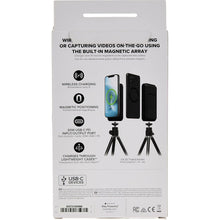 ZAGG mophie Snap+ Powerstation Stand, Magnetic and portable wireless battery, compatible with MagSafe, 10,000mAh internal battery, Black - 7