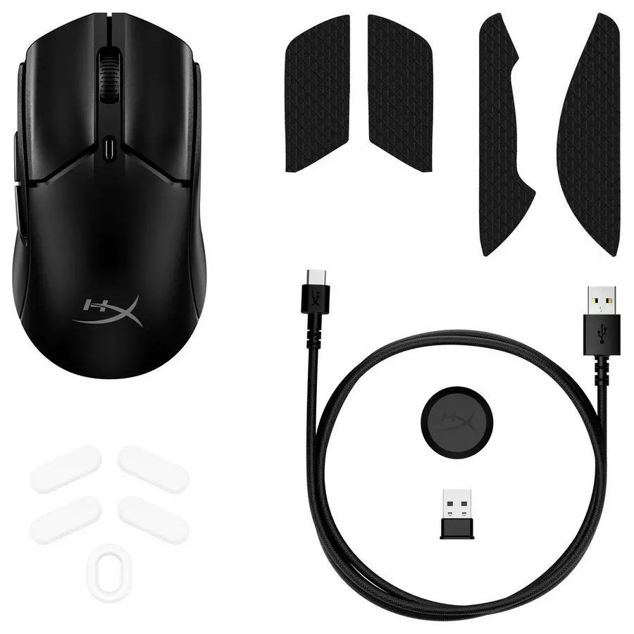 HyperX Pulsefire Haste 2 Mini Wireless Gaming Mouse - Black - 10