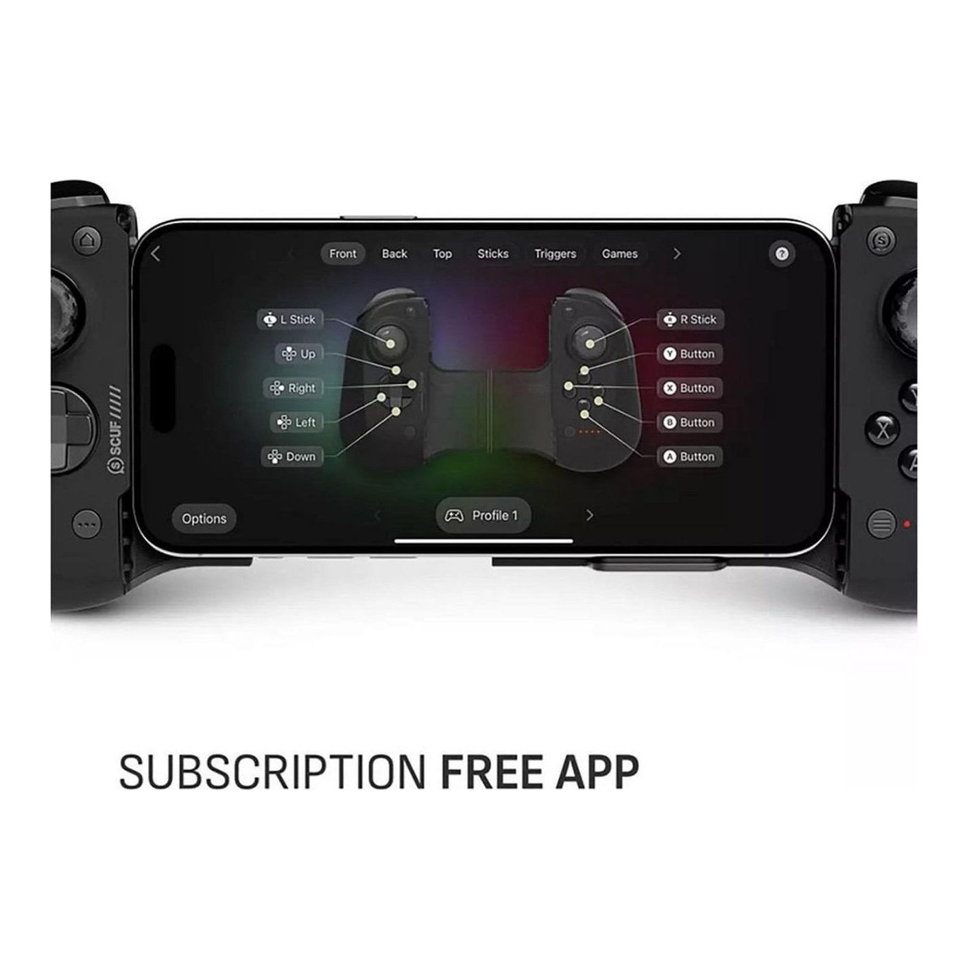 Scuf Nomad Mobile Controller for iOS - Black - 6