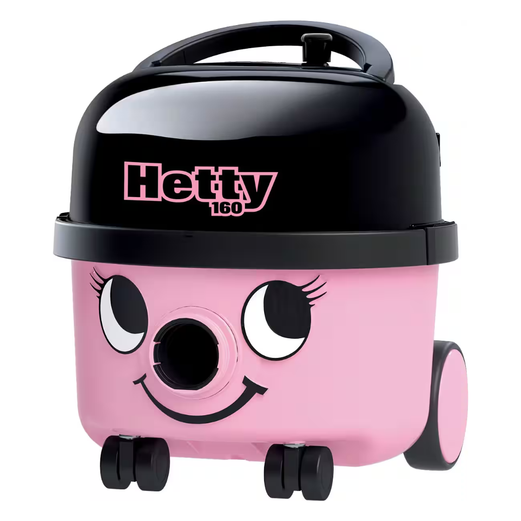 Numatic HET160 Hetty Commercial Bagged Cylinder Vacuum Cleaner Compact 6L - 1