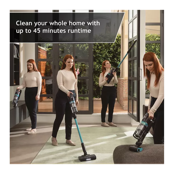 HOOVER HF1 Plus Pets Cordless Vacuum Cleaner - Green & Black - 2