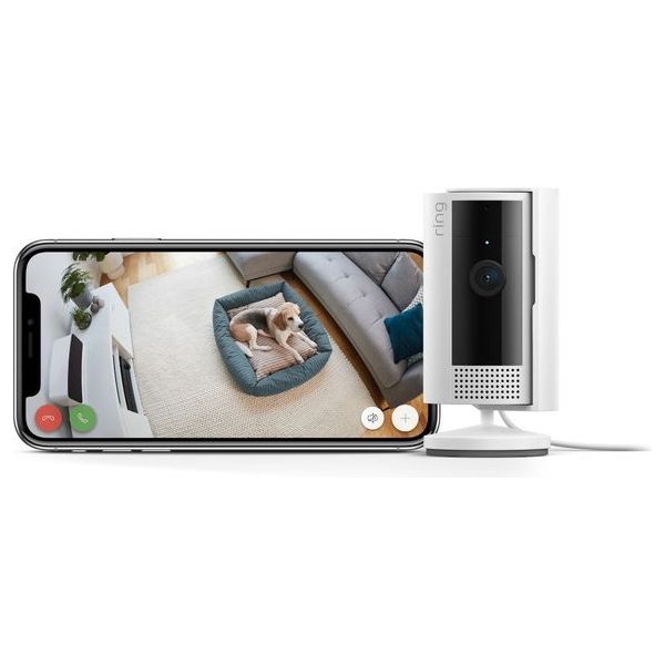 RING Indoor Camera (2nd Gen) Full HD 1080p WiFi Security Camera - White - 2