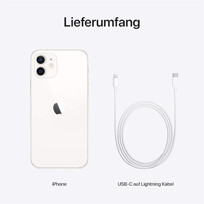 Apple iPhone 12 5G - 64GB - White- Unlocked Smartphone - 2