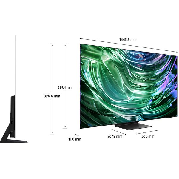 SAMSUNG QE65S90DATXXU 65" Smart 4K Ultra HD HDR OLED TV with Bixby & Amazon Alexa - 2
