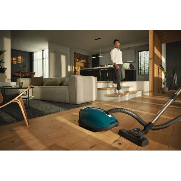 MIELE Complete C3 Active Cylinder Bagged Vacuum Cleaner – Petrol Blue - 4