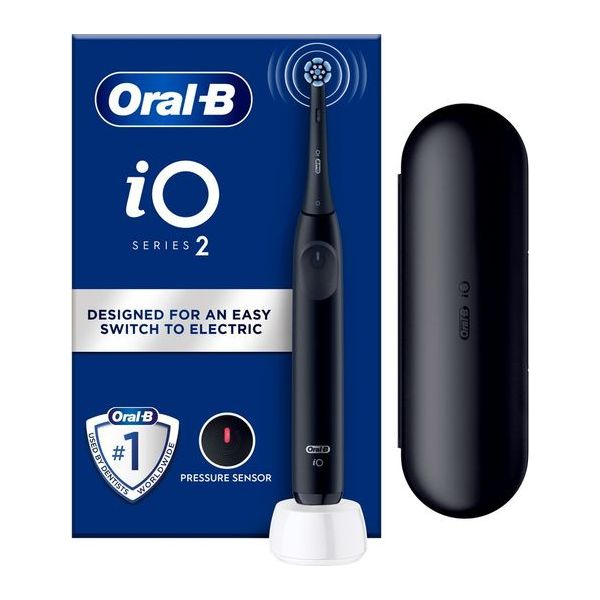 ORAL B iO 2 Electric Toothbrush - Night Black - 4