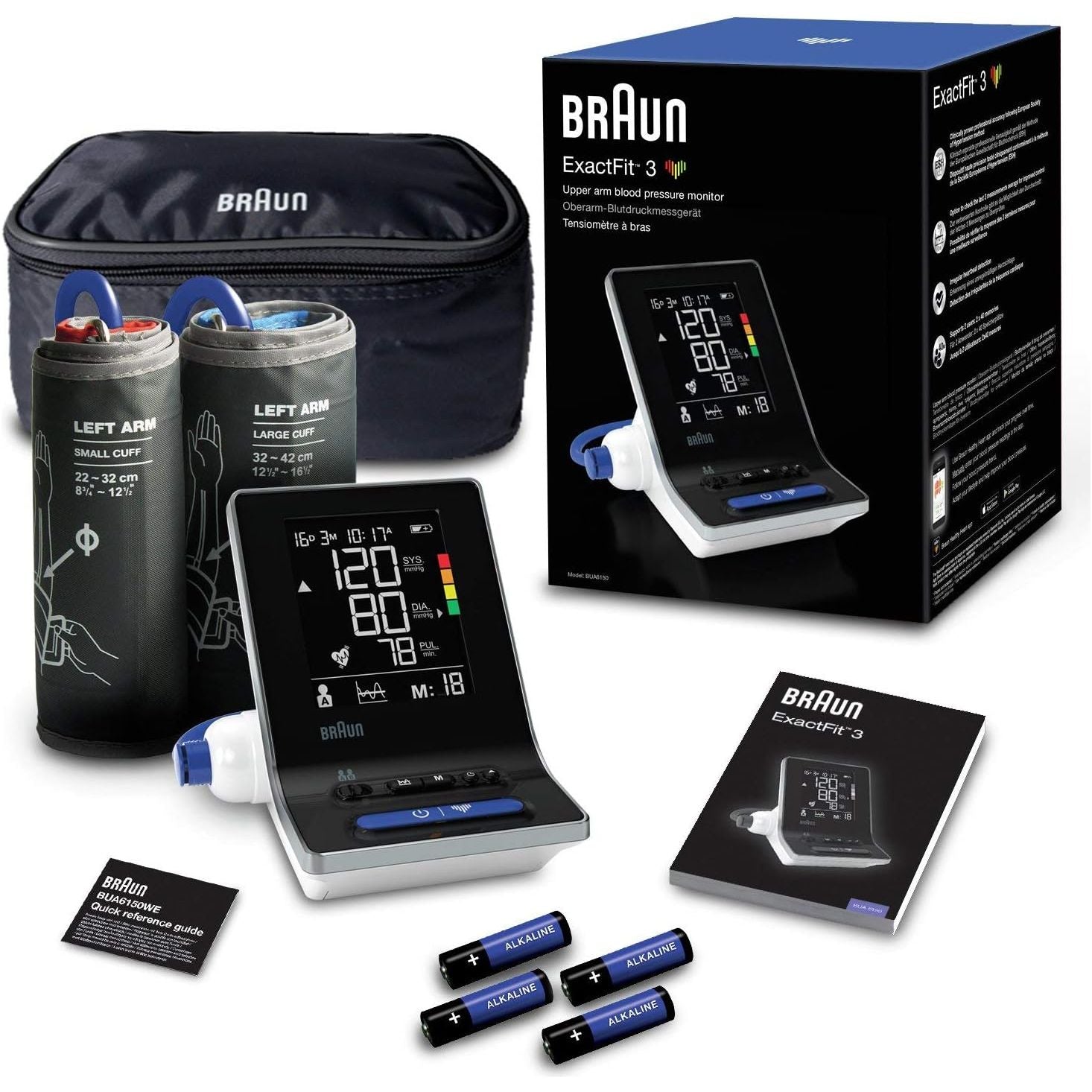 Braun Exactfit 3 Upper Arm Blood Pressure Monitor - 2