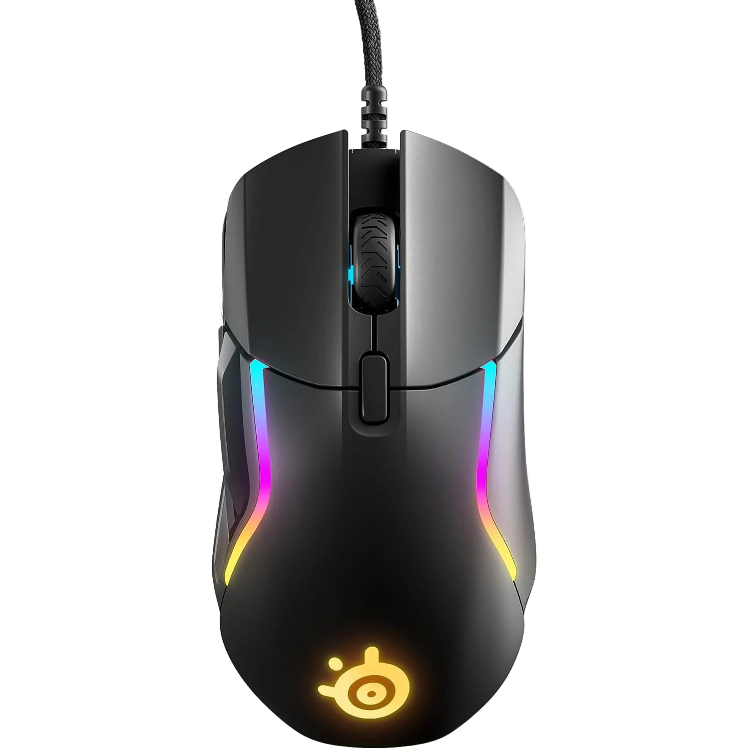 SteelSeries Rival 5 Gaming Mouse, 18,000 CPI Sensor, 9 Programmable Buttons, 85g, FPS, MOBA, MMO, Battle Royale, Black - 1