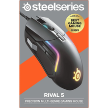 SteelSeries Rival 5 Gaming Mouse, 18,000 CPI Sensor, 9 Programmable Buttons, 85g, FPS, MOBA, MMO, Battle Royale, Black - 8