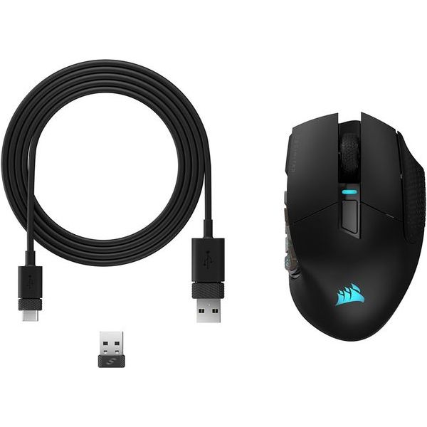 CORSAIR Scimitar Elite Wireless Optical Gaming Mouse - 8