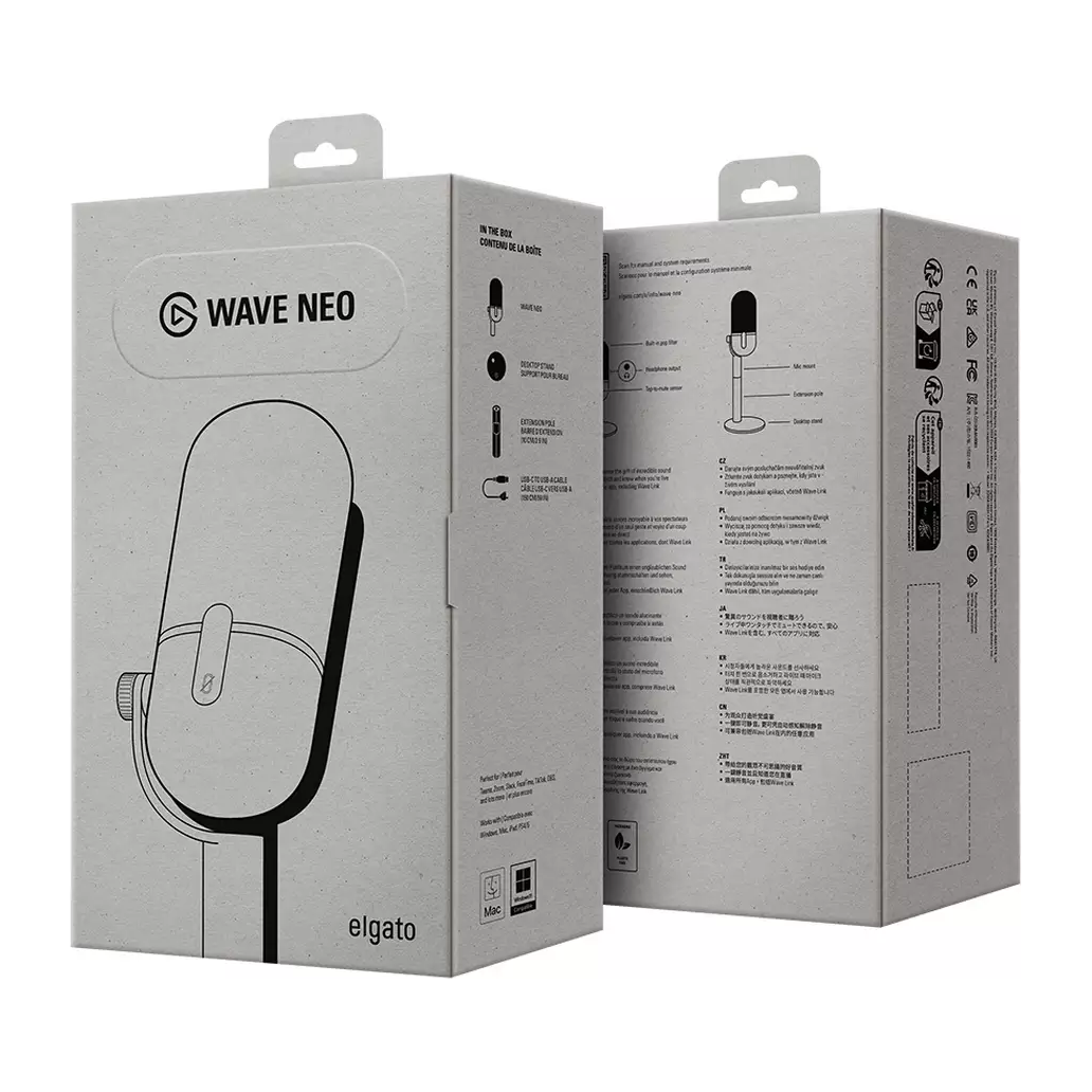 Elgato Wave Neo Microphone - White - 2