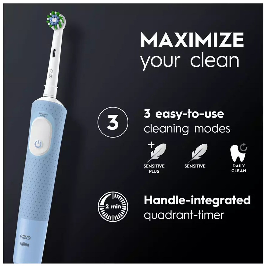 Oral-B Vitality Pro Electric Toothbrush – Blue - 3