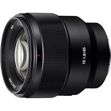 Sony SEL85F18 85mm F/1.8-22 Medium-Telephoto Fixed Prime Camera Lens - Black - 1