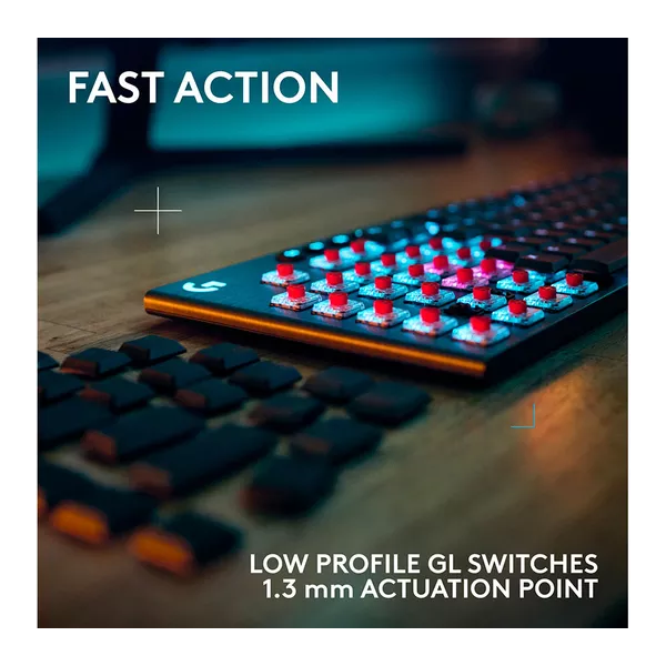 LOGITECH G915 X Lightspeed Wireless Mechanical Gaming Keyboard - Tactile Black - 2