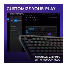 LOGITECH G515 TKL Wireless Mechanical Gaming Keyboard - Black - 6