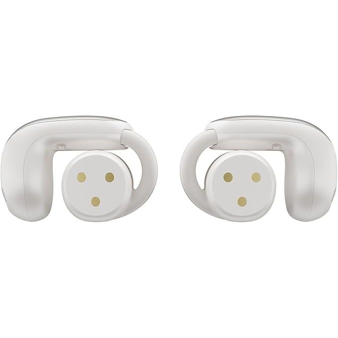 Bose Ultra Open Earbuds with Immersive Audio, Open Ear Wireless Clip on Earbuds for Comfort, Up to 48 Hours of Battery Life - White Smoke - 5