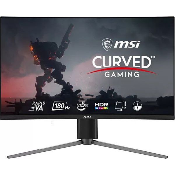 MSI MAG 27" Curved VA LCD Gaming Monitor - Quad HD 27CQ6PF - Black - 1