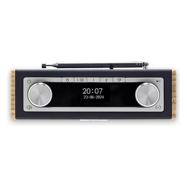 ROBERTS Rambler Uno Portable DAB+/FM Retro Bluetooth Radio – Navy Blue - 5
