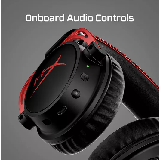 HYPERX Cloud Alpha Wireless Gaming Headset - Black & Red - 7