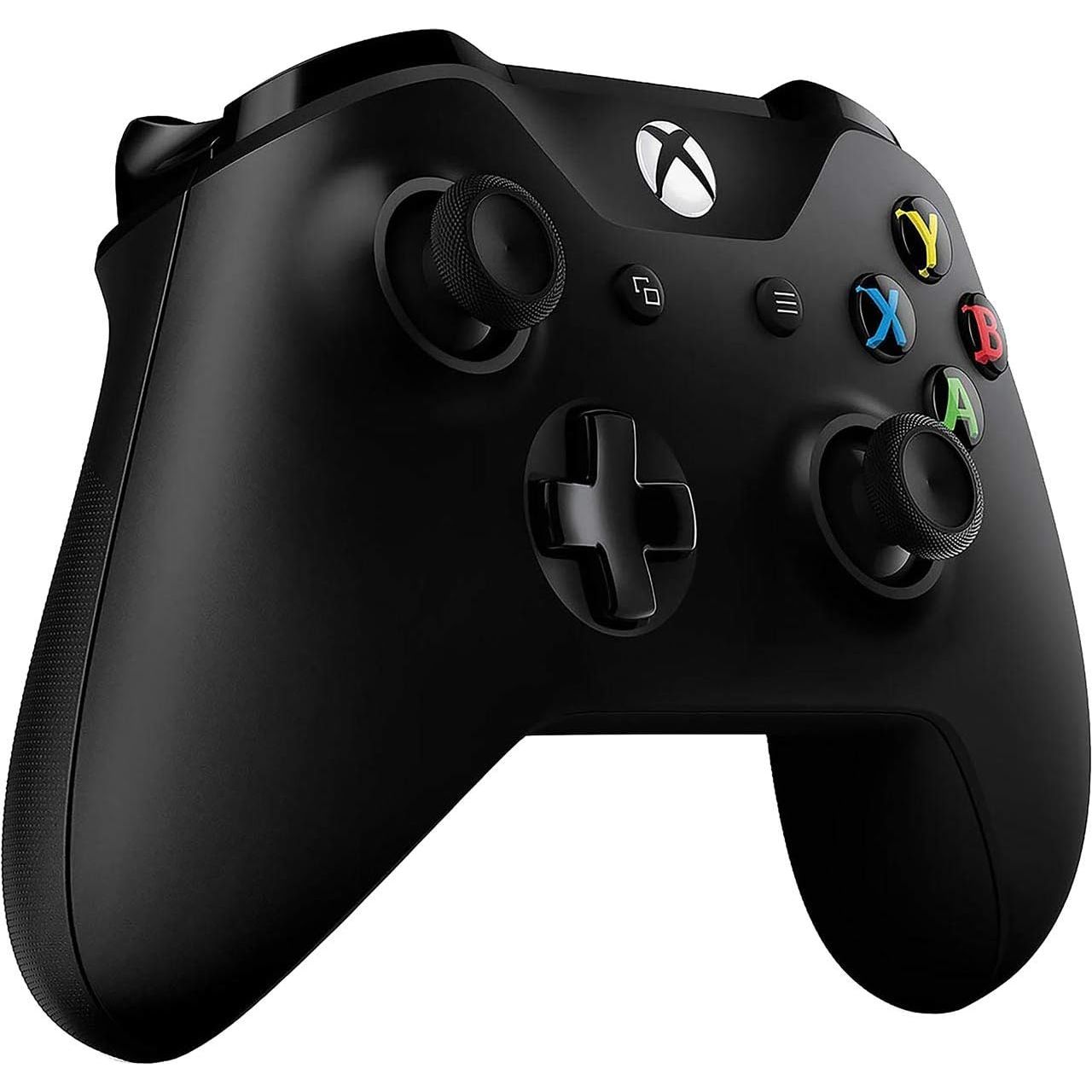 Xbox - Microsoft Wireless Official Xbox Black Controller, Compatible with Stereo System - 1