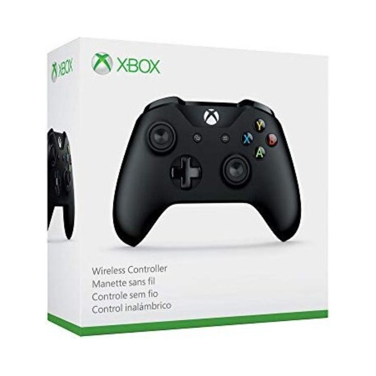 Xbox - Microsoft Wireless Official Xbox Black Controller, Compatible with Stereo System - 5