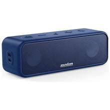 Soundcore 3 Bluetooth Speaker by Anker – Waterproof, BassUp, 24H Playtime - Blue - 1